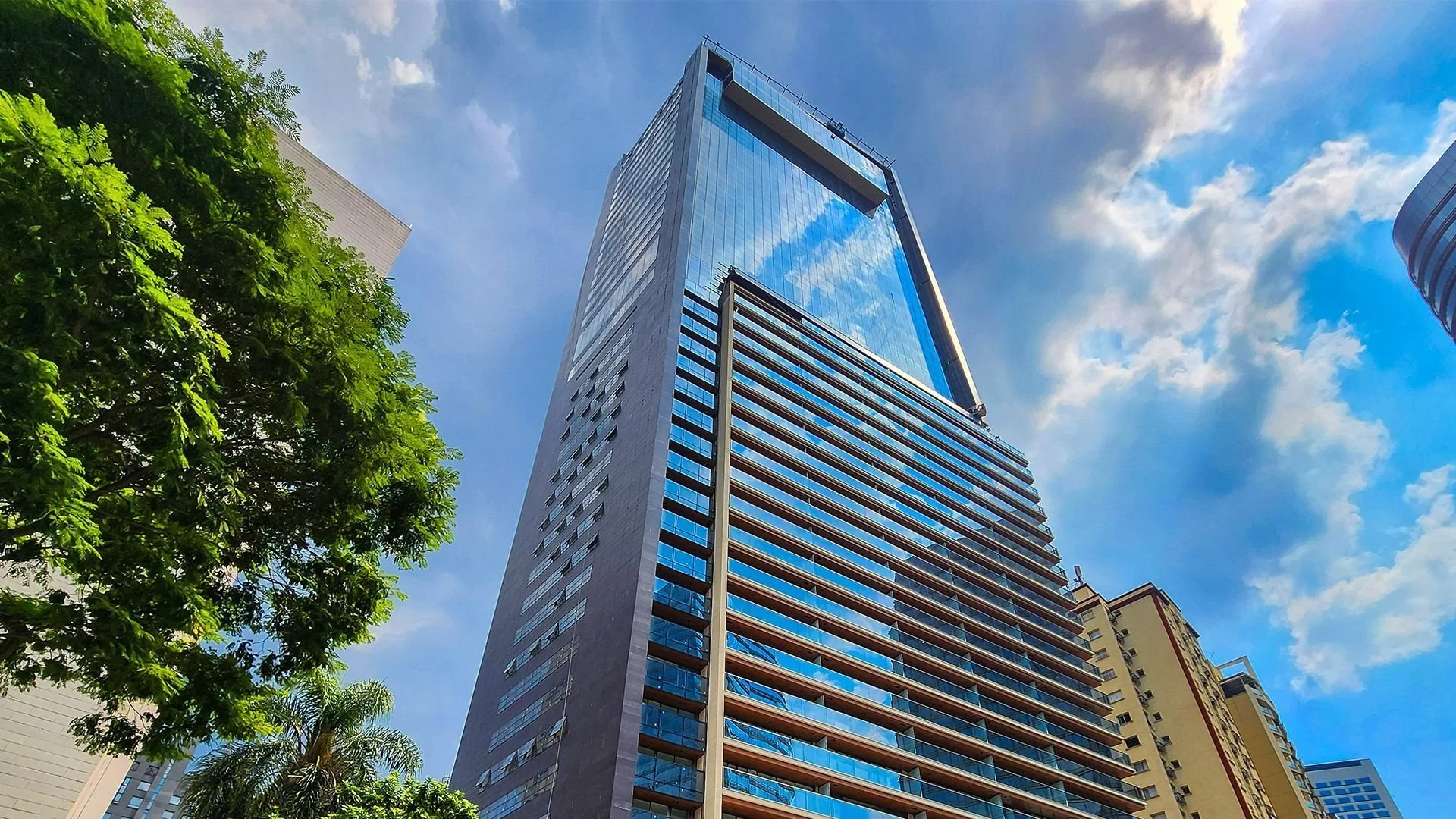 Fachada do W Residences São Paulo, na Vila Olímpia